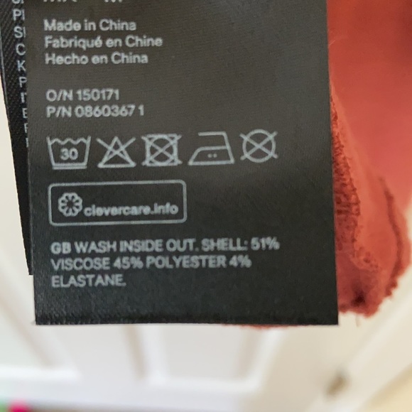 Soft coral sweater with front tie - Picture 5 of 5